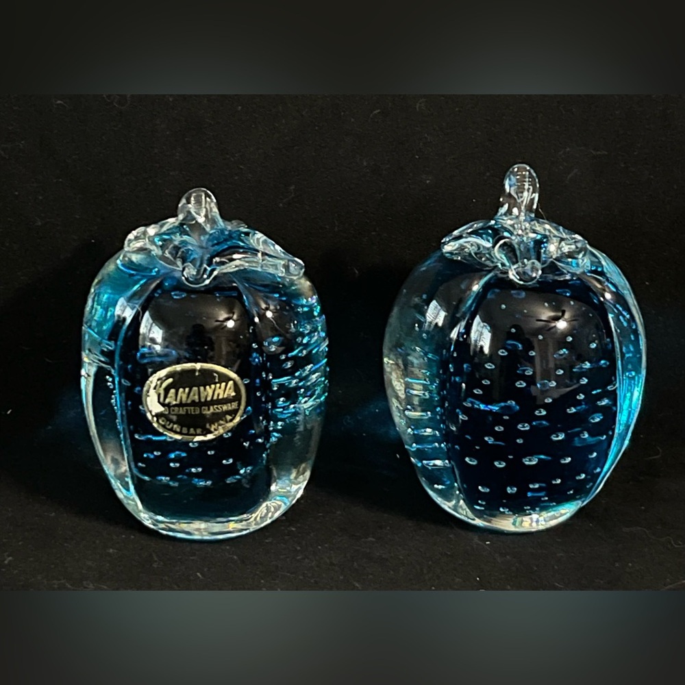 💙Vintage Blue Kanawha Glass💙